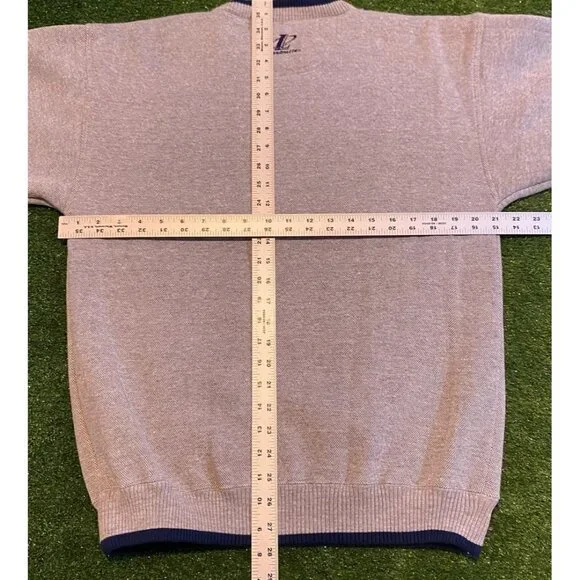 Michigan Wolverines sweatshirt mens medium gray vintage logo athletic 1990s 39 - Picture 11 of 12